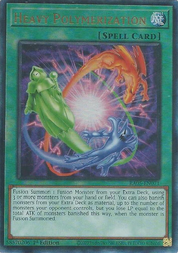 Heavy Polymerization (Ultimate Rare) [RA05-EN071] Ultimate Rare | Exor Games Dartmouth