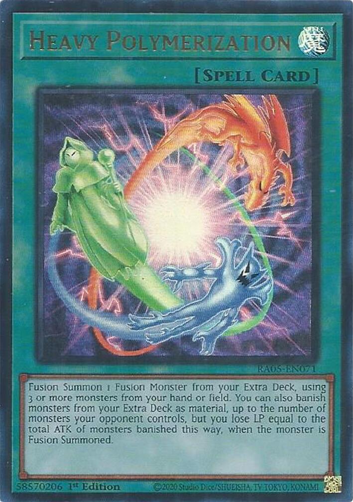 Heavy Polymerization (Ultra Rare) [RA05-EN071] Ultra Rare | Exor Games Dartmouth