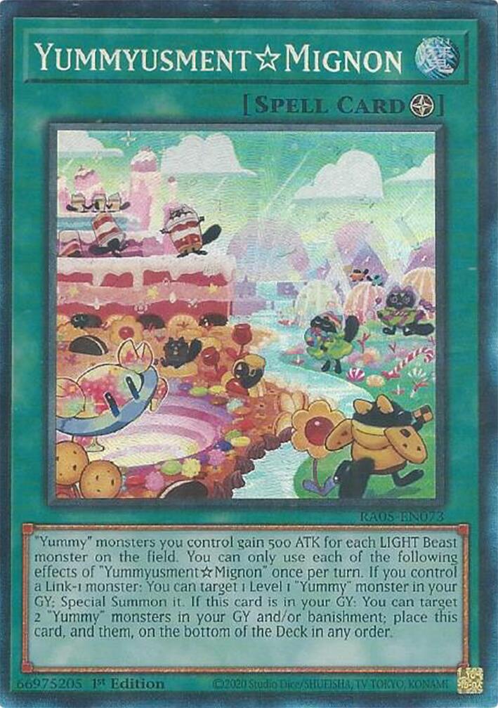 YummyusmentAcroquey (Collector's Rare) [RA05-EN073] Collector's Rare | Exor Games Dartmouth