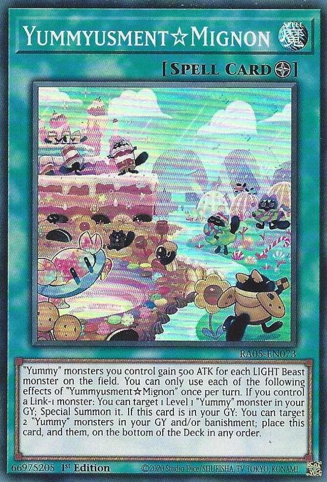 YummyusmentAcroquey [RA05-EN073] Super Rare | Exor Games Dartmouth
