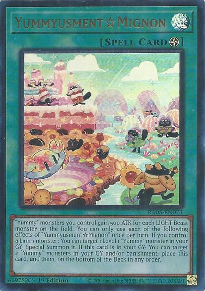 YummyusmentAcroquey (Ultra Rare) [RA05-EN073] Ultra Rare | Exor Games Dartmouth
