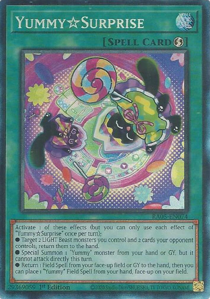 YummySurprise (Collector's Rare) [RA05-EN074] Collector's Rare | Exor Games Dartmouth
