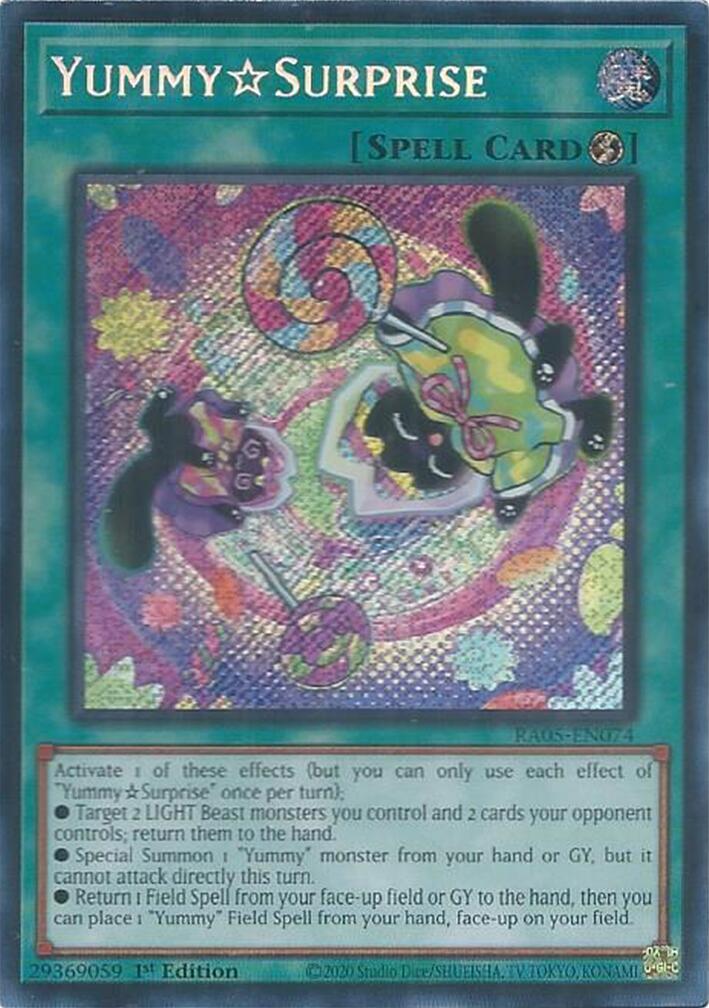 YummySurprise (Secret Rare) [RA05-EN074] Secret Rare | Exor Games Dartmouth