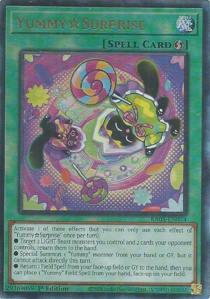 YummySurprise (Ultimate Rare) [RA05-EN074] Ultimate Rare | Exor Games Dartmouth