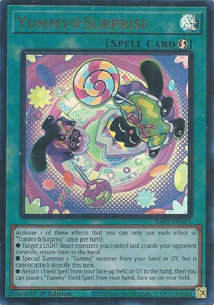 YummySurprise (Ultra Rare) [RA05-EN074] Ultra Rare | Exor Games Dartmouth