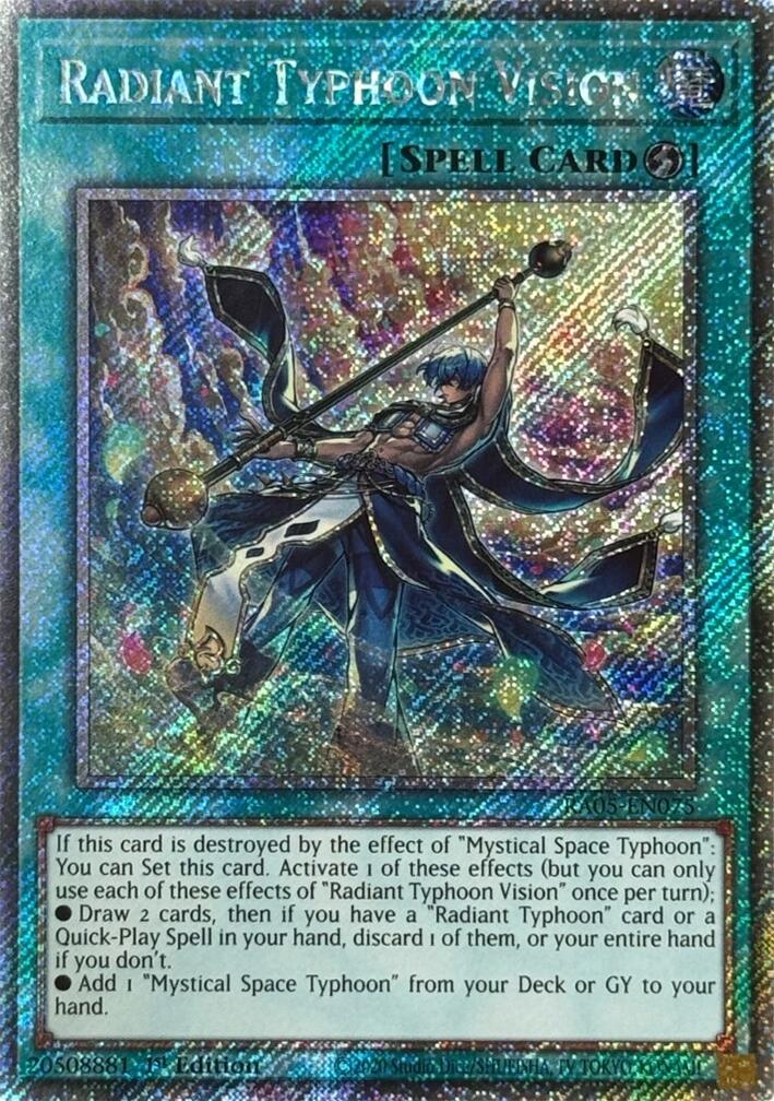Radiant Typhoon Vision (Platinum Secret Rare) [RA05-EN075] Platinum Secret Rare | Exor Games Dartmouth
