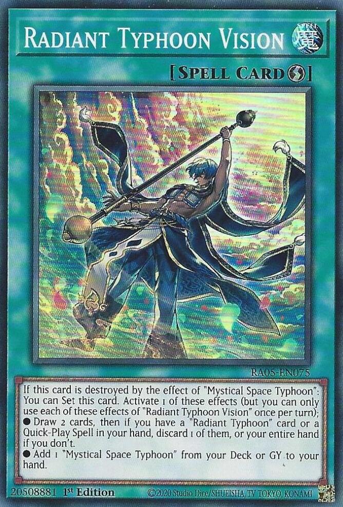 Radiant Typhoon Vision [RA05-EN075] Super Rare | Exor Games Dartmouth