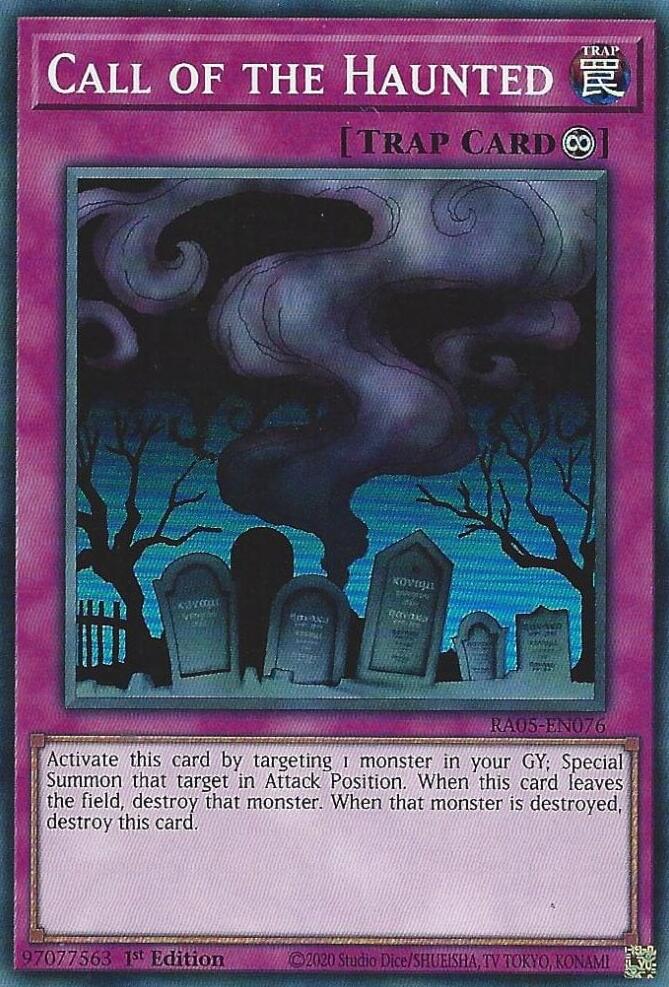 Call of the Haunted [RA05-EN076] Super Rare | Exor Games Dartmouth