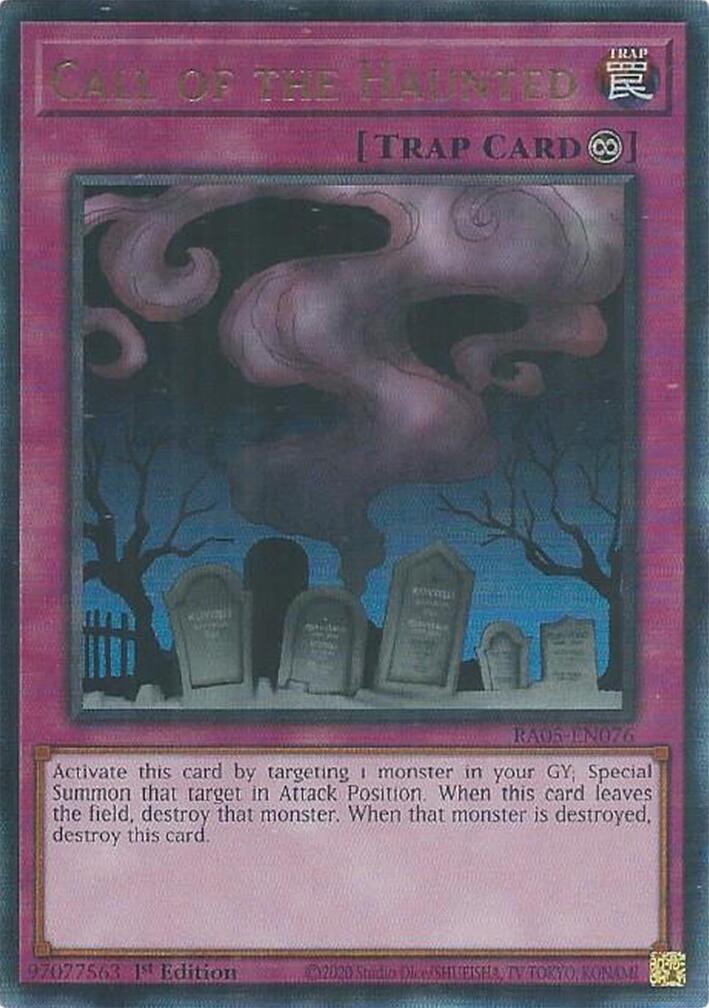 Call of the Haunted (Ultimate Rare) [RA05-EN076] Ultimate Rare | Exor Games Dartmouth