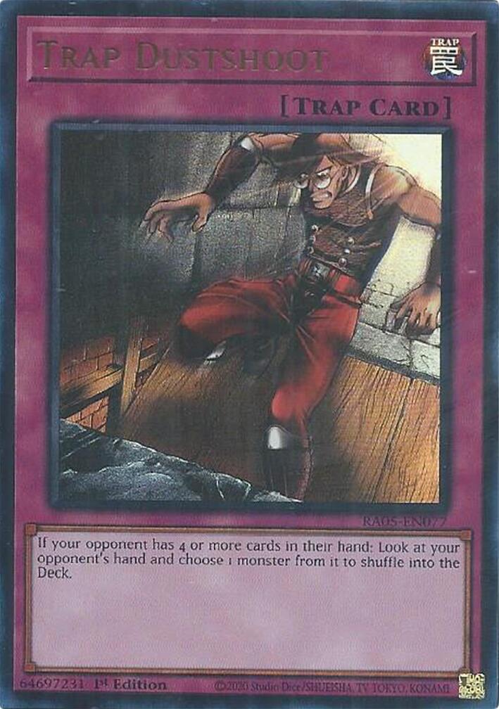 Trap Dustshoot (Ultra Rare) [RA05-EN077] Ultra Rare | Exor Games Dartmouth