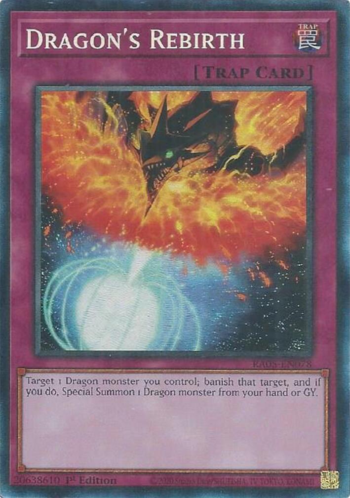 Dragon's Rebirth (Collector's Rare) [RA05-EN078] Collector's Rare | Exor Games Dartmouth
