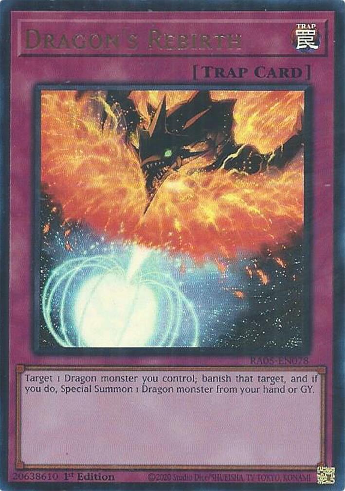 Dragon's Rebirth (Ultra Rare) [RA05-EN078] Ultra Rare | Exor Games Dartmouth