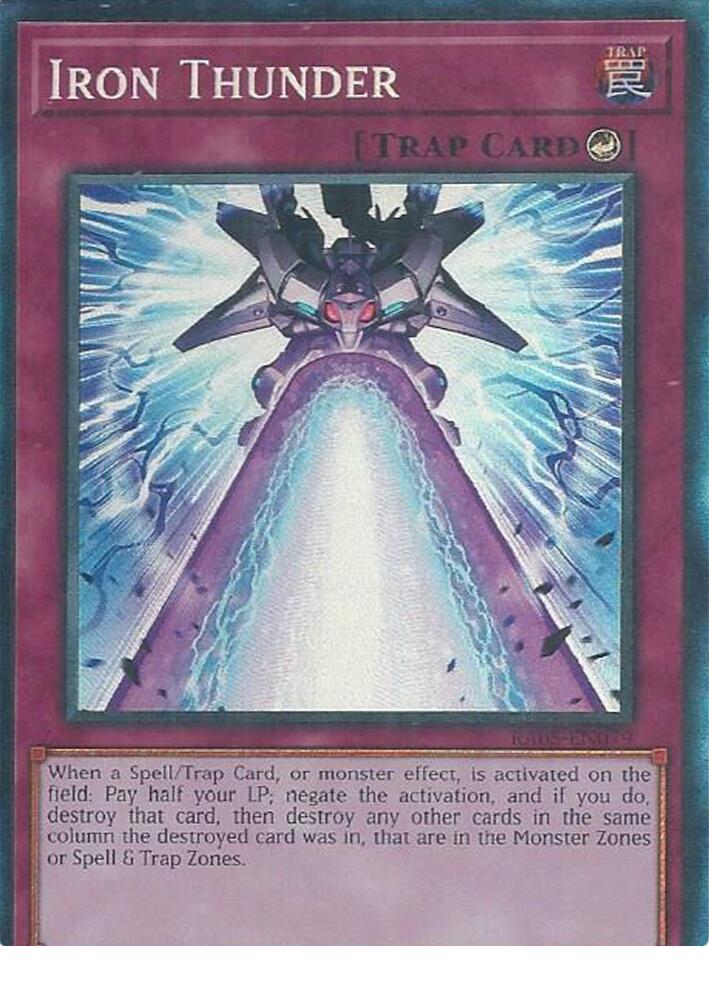 Iron Thunder (Collector's Rare) [RA05-EN079] Collector's Rare | Exor Games Dartmouth