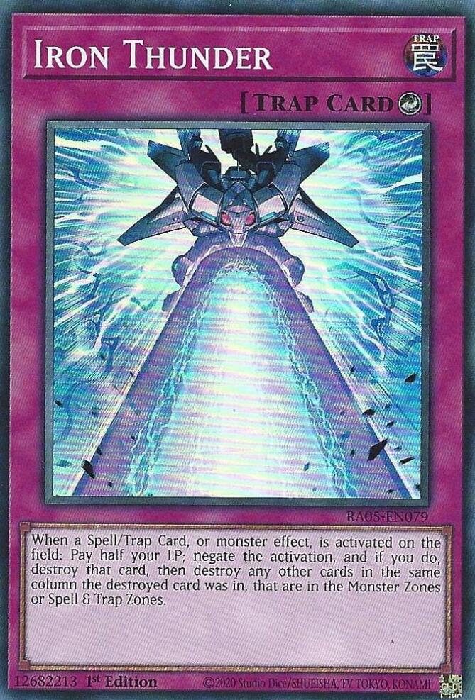 Iron Thunder [RA05-EN079] Super Rare | Exor Games Dartmouth