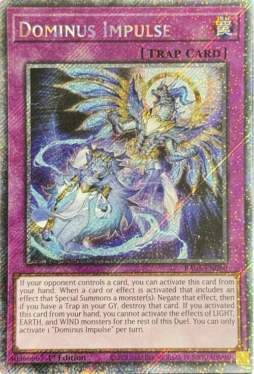 Dominus Impulse (Platinum Secret Rare) [RA05-EN080] Platinum Secret Rare | Exor Games Dartmouth