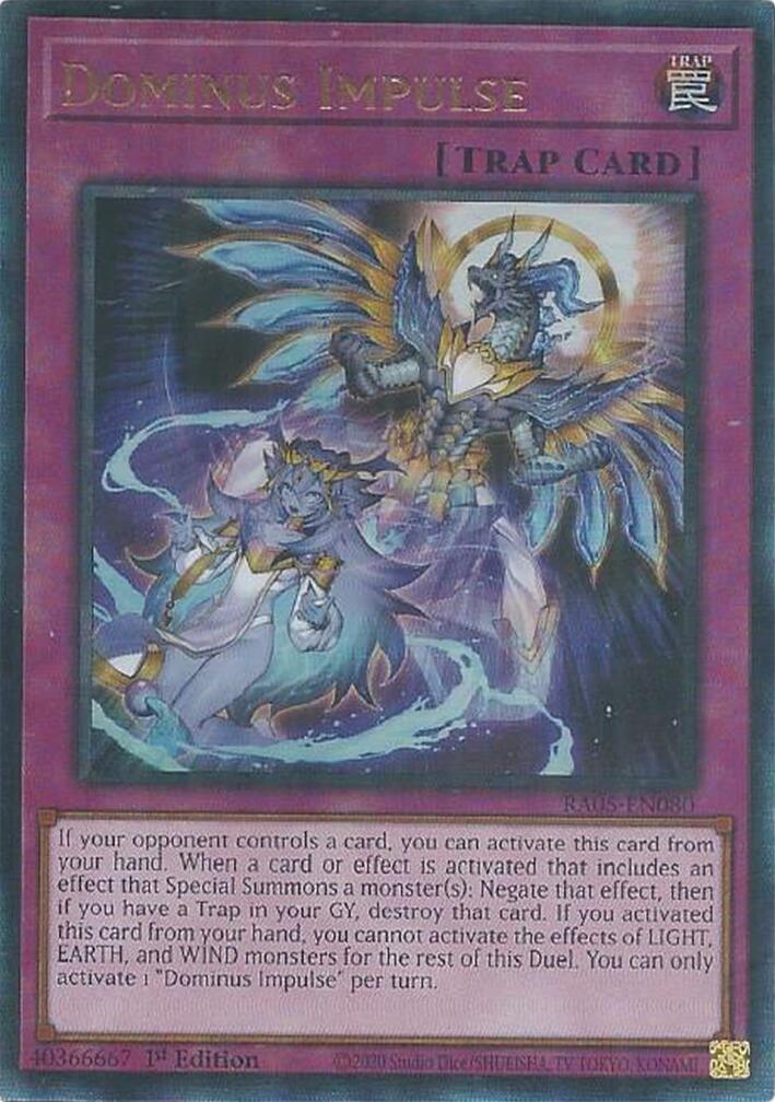 Dominus Impulse (Ultimate Rare) [RA05-EN080] Ultimate Rare | Exor Games Dartmouth