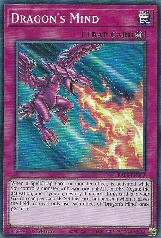 Dragon's Mind [RA05-EN082] Super Rare | Exor Games Dartmouth
