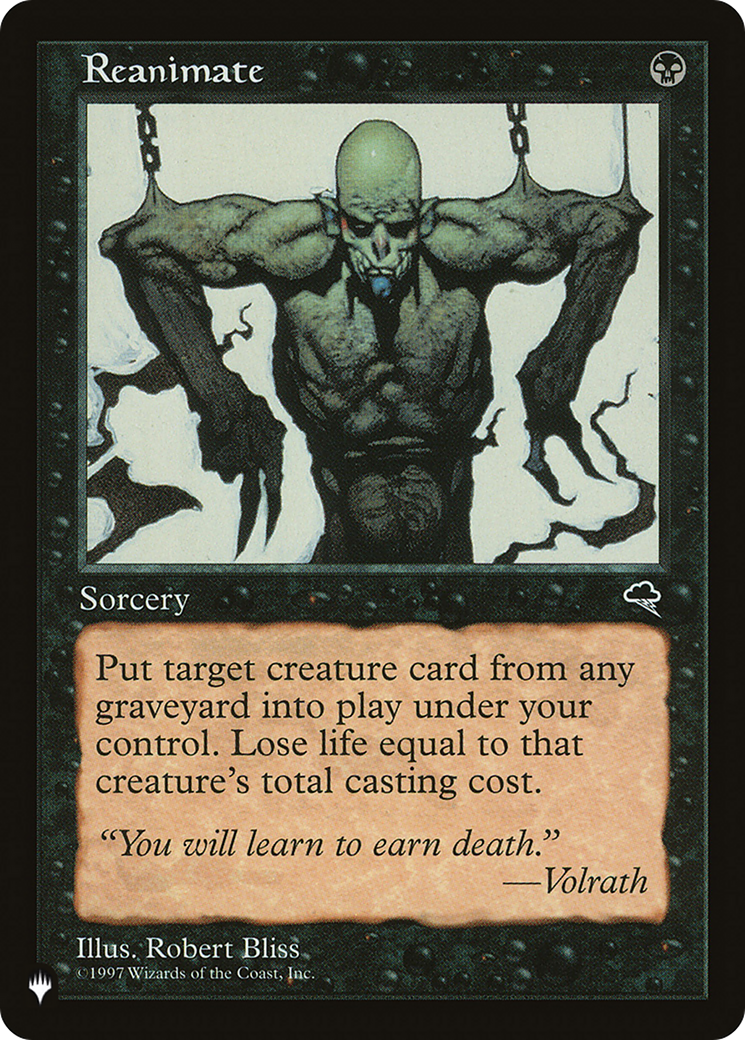 Reanimate [The List] | Exor Games Dartmouth