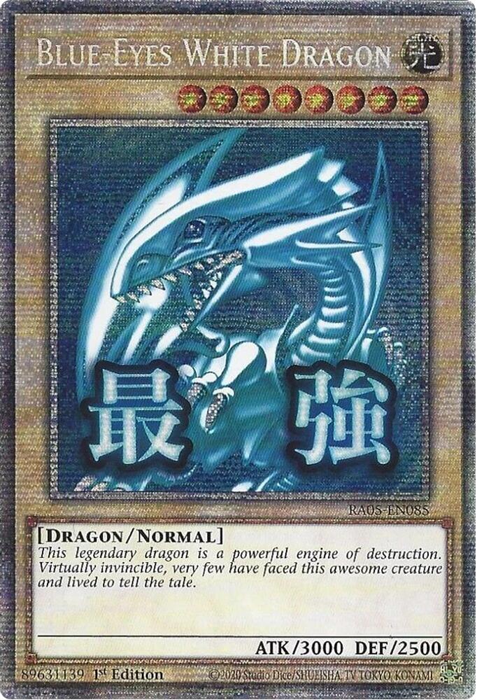 Blue-Eyes White Dragon (Starlight Rare) [RA05-EN085] Starlight Rare | Exor Games Dartmouth