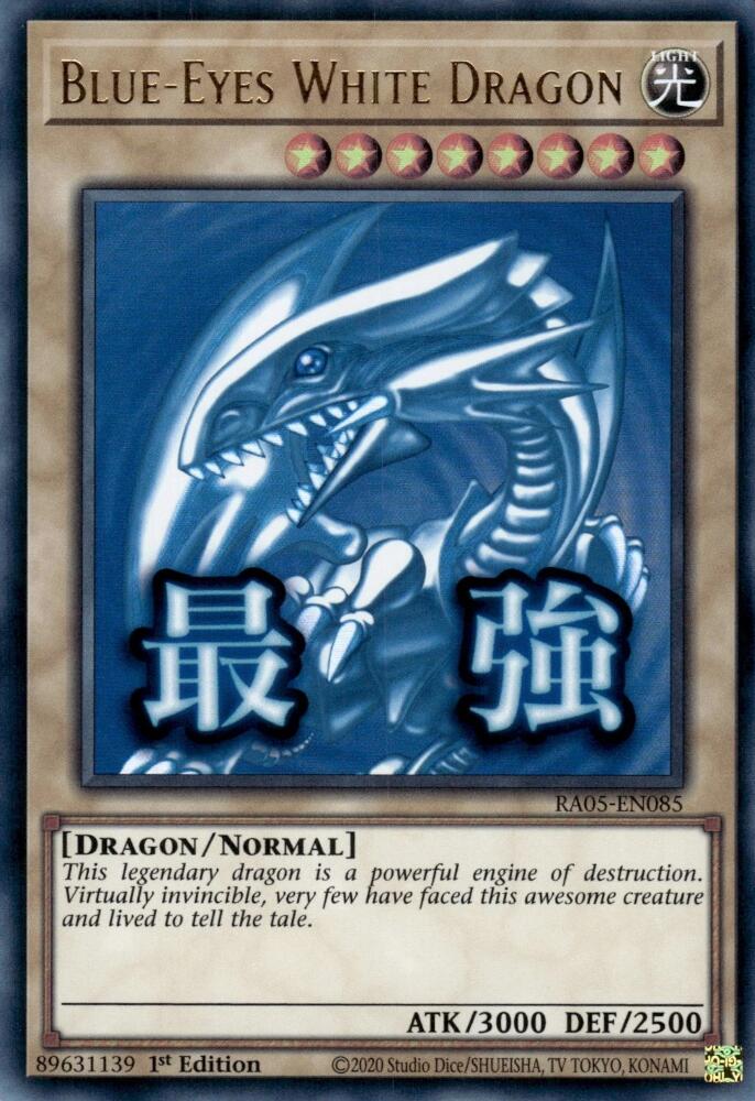 Blue-Eyes White Dragon [RA05-EN085] Ultra Rare | Exor Games Dartmouth