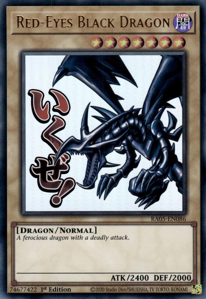 Red-Eyes Black Dragon [RA05-EN086] Ultra Rare | Exor Games Dartmouth