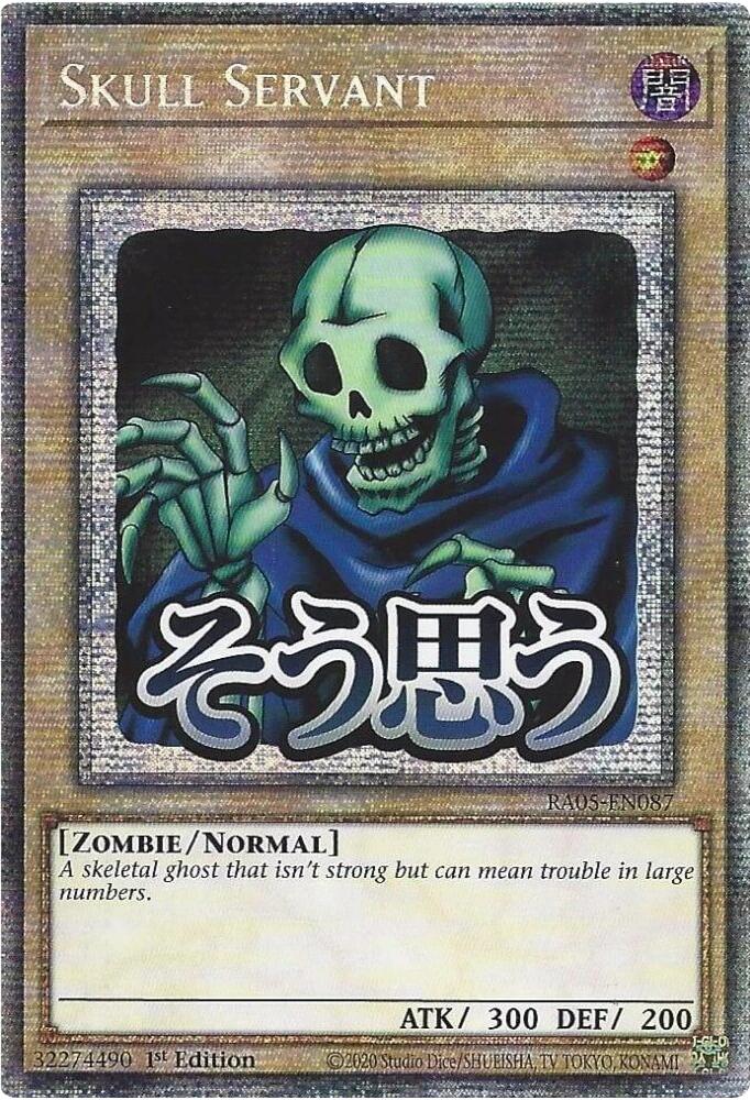 Skull Servant (Starlight Rare) [RA05-EN087] Starlight Rare | Exor Games Dartmouth