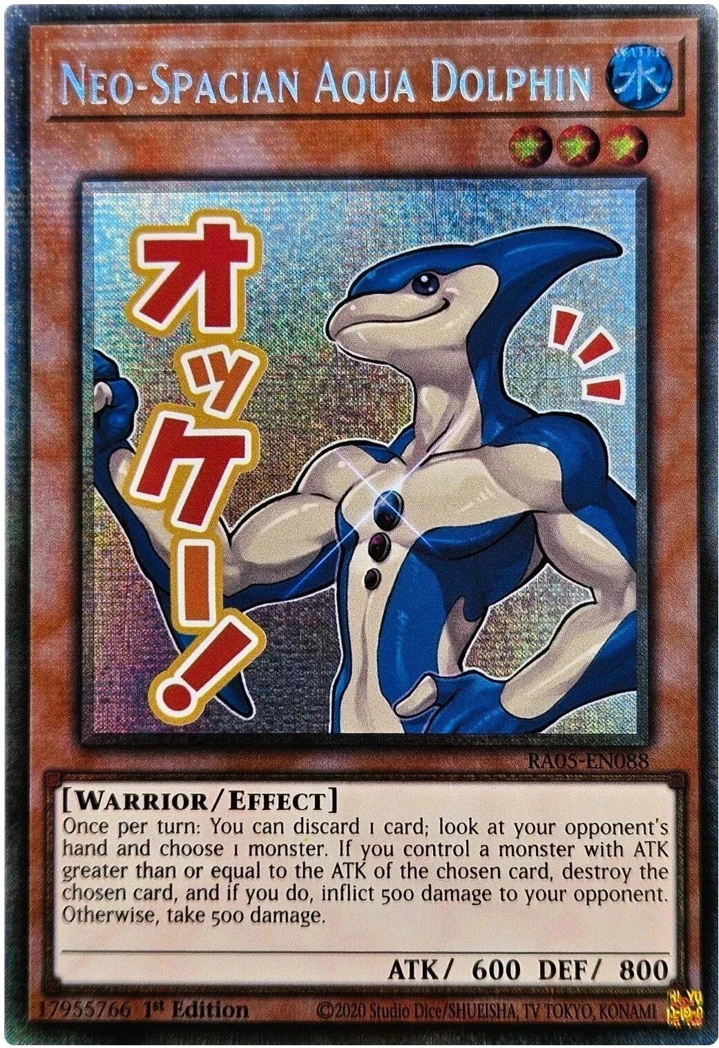 Neo-Spacian Aqua Dolphin (Starlight Rare) [RA05-EN088] Starlight Rare | Exor Games Dartmouth