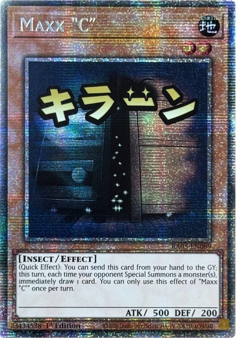 Maxx "C" (Starlight Rare) [RA05-EN089] Starlight Rare | Exor Games Dartmouth