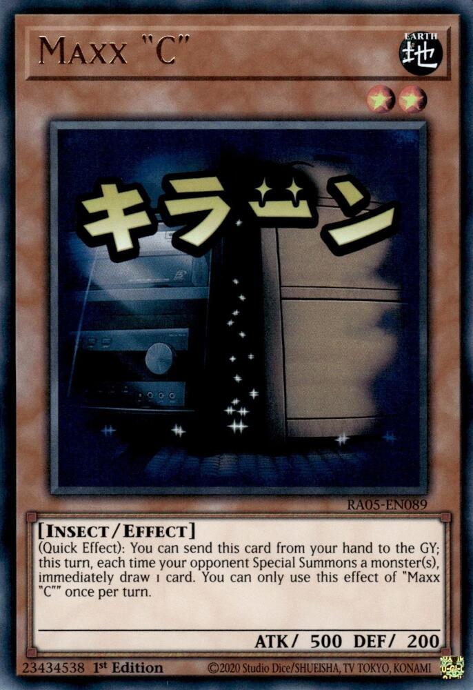 Maxx "C" [RA05-EN089] Ultra Rare | Exor Games Dartmouth