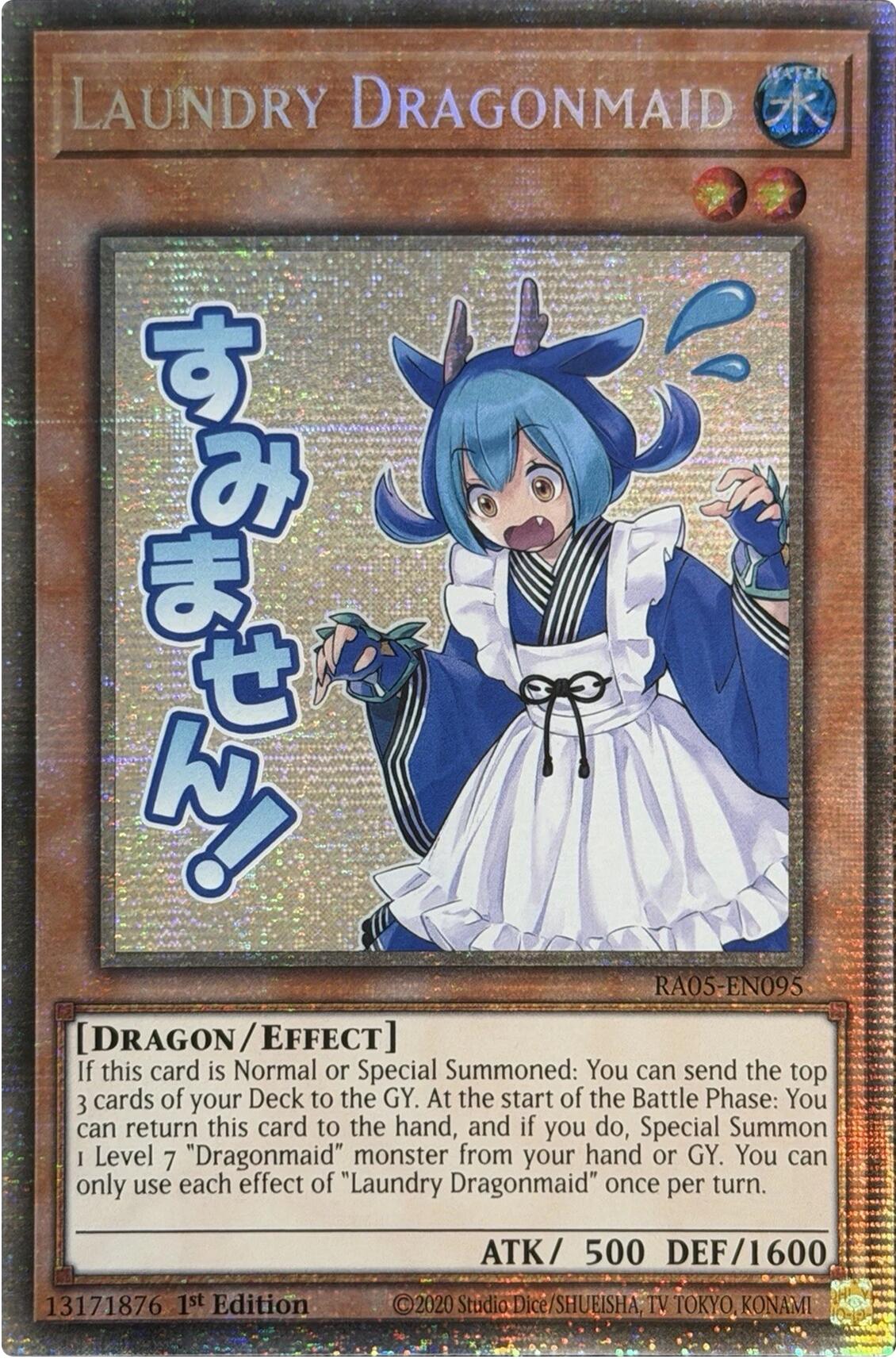 Laundry Dragonmaid (Starlight Rare) [RA05-EN095] Starlight Rare | Exor Games Dartmouth