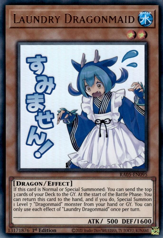 Laundry Dragonmaid [RA05-EN095] Ultra Rare | Exor Games Dartmouth
