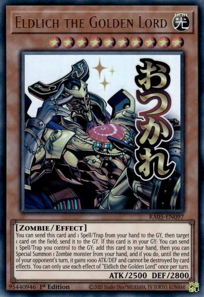 Eldlich the Golden Lord [RA05-EN097] Ultra Rare | Exor Games Dartmouth