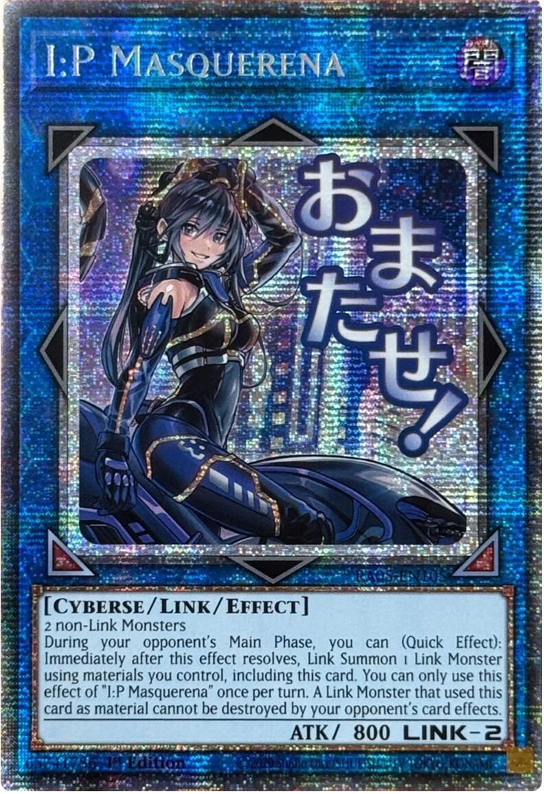 I:P Masquerena (Starlight Rare) [RA05-EN105] Starlight Rare | Exor Games Dartmouth