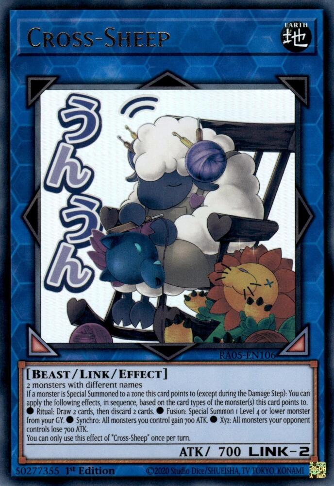 Cross-Sheep [RA05-EN106] Ultra Rare | Exor Games Dartmouth