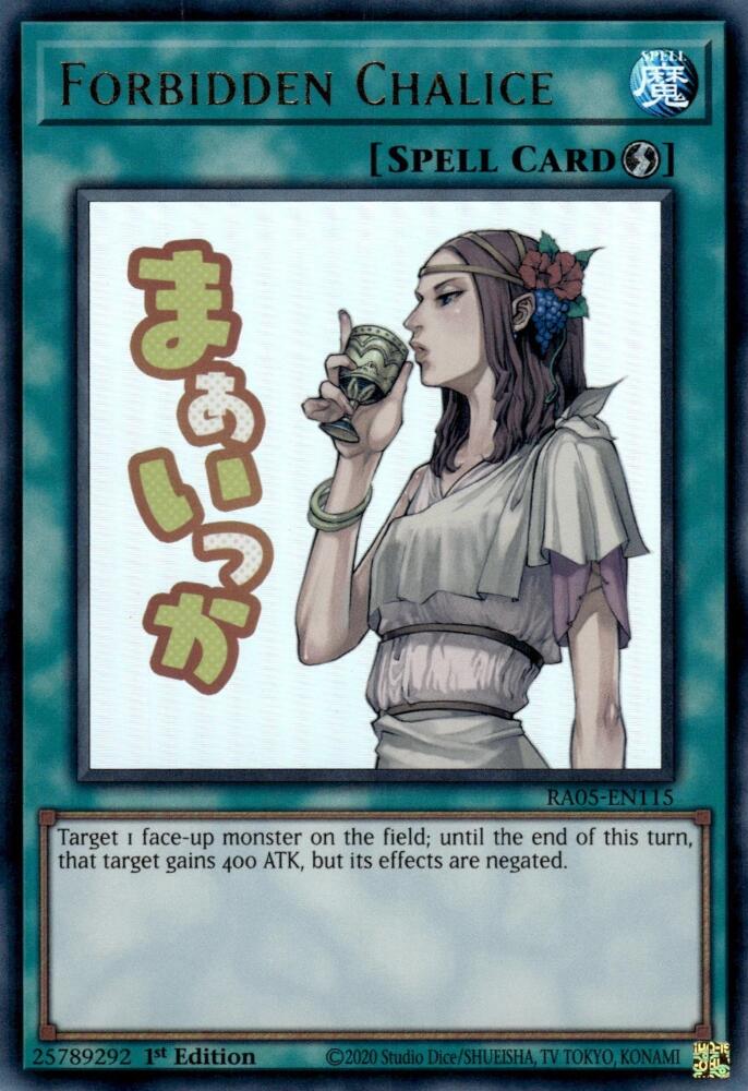 Forbidden Chalice [RA05-EN115] Ultra Rare | Exor Games Dartmouth