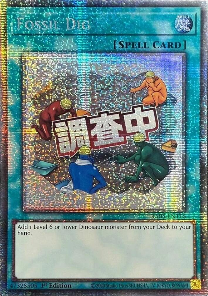 Fossil Dig (Starlight Rare) [RA05-EN116] Starlight Rare | Exor Games Dartmouth