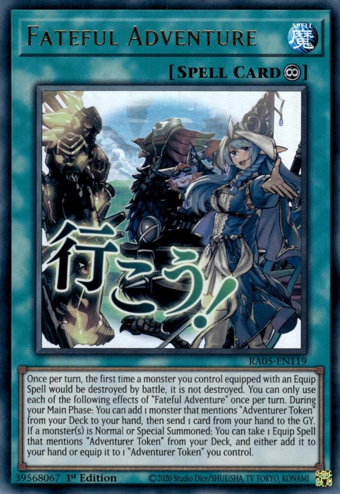 Fateful Adventure [RA05-EN119] Ultra Rare | Exor Games Dartmouth