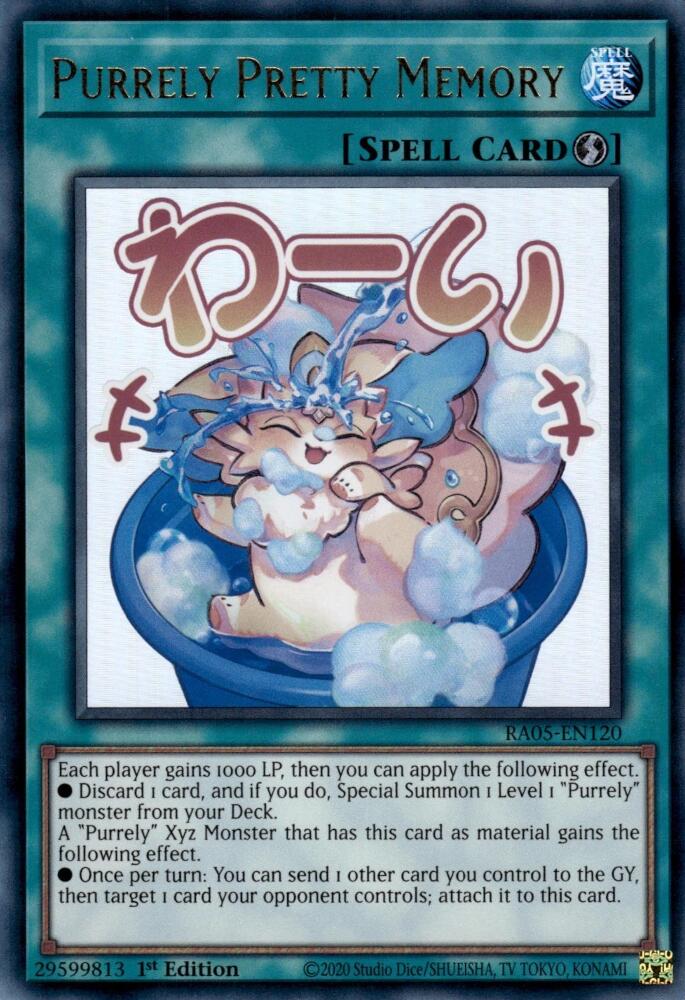 Purrely Pretty Memory [RA05-EN120] Ultra Rare | Exor Games Dartmouth