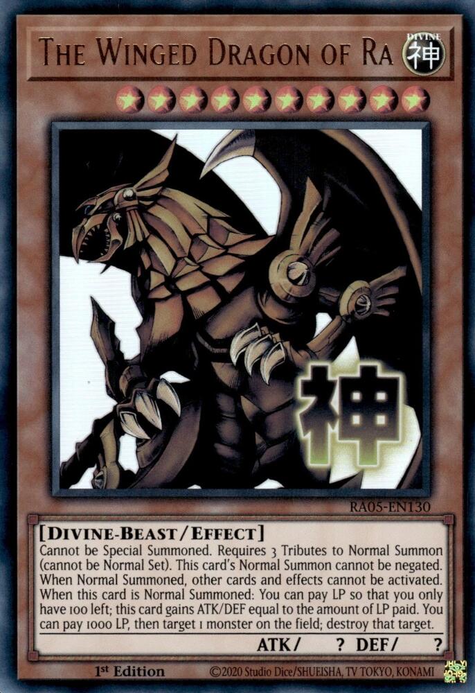 The Winged Dragon of Ra [RA05-EN130] Ultra Rare | Exor Games Dartmouth