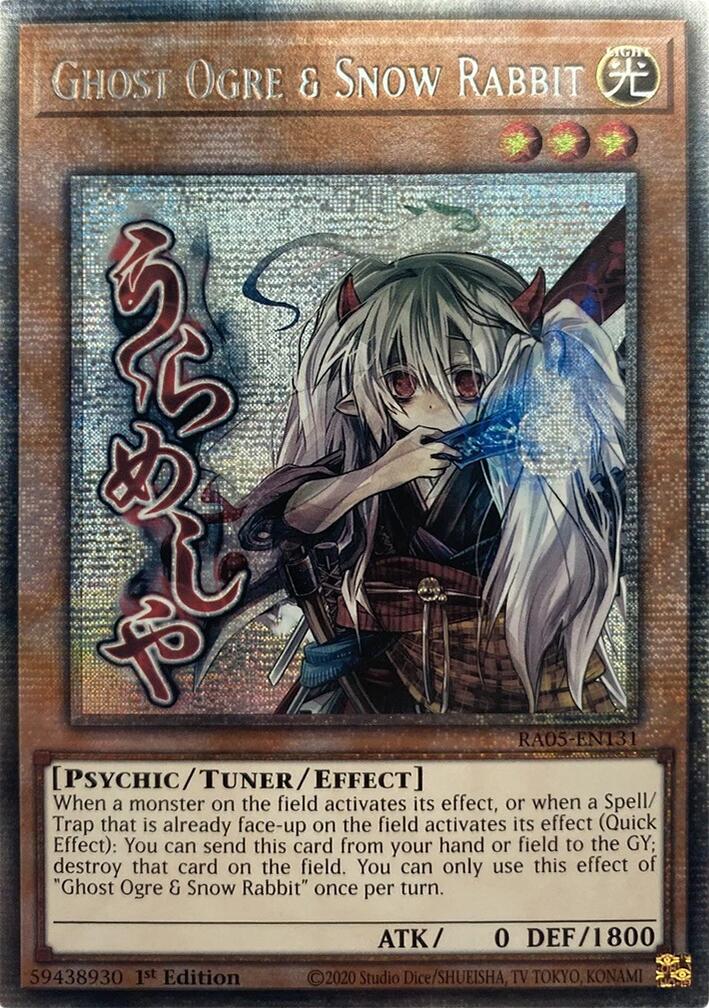 Ghost Ogre & Snow Rabbit (Starlight Rare) [RA05-EN131] Starlight Rare | Exor Games Dartmouth