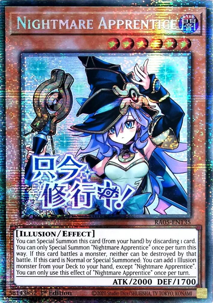 Nightmare Apprentice (Starlight Rare) [RA05-EN135] Starlight Rare | Exor Games Dartmouth