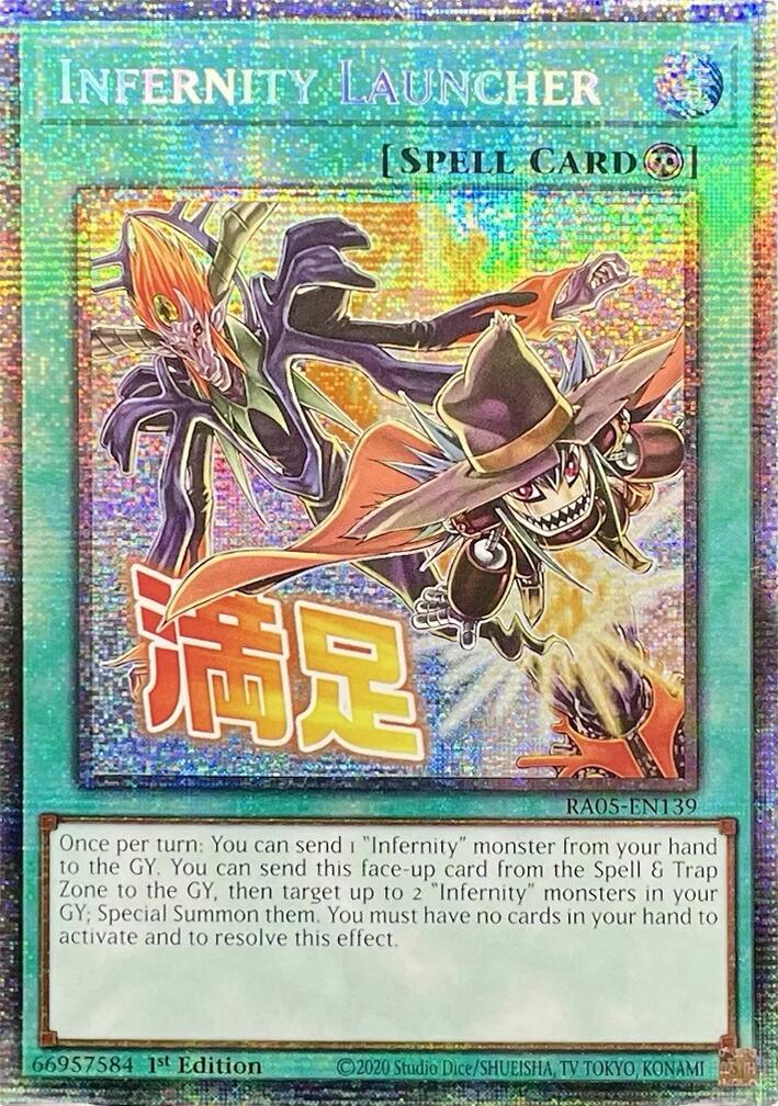 Infernity Launcher (Starlight Rare) [RA05-EN139] Starlight Rare | Exor Games Dartmouth