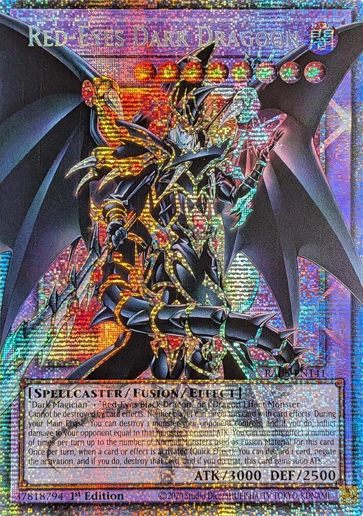 Red-Eyes Dark Dragoon (Starlight Rare) [RA05-EN141] Starlight Rare | Exor Games Dartmouth