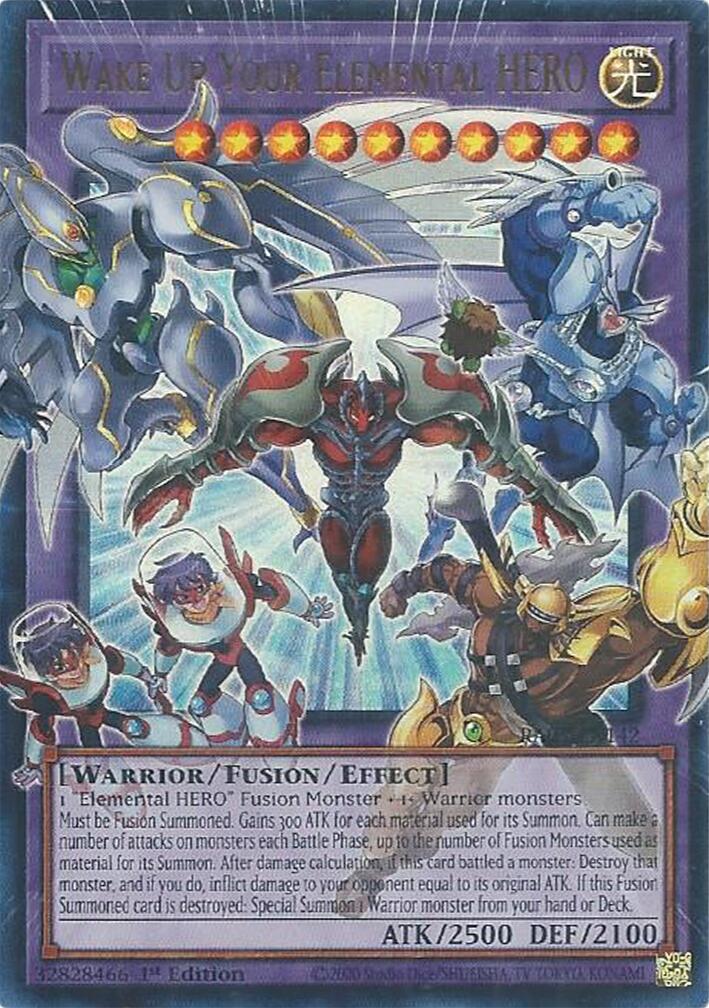 Wake Up Your Elemental HERO [RA05-EN142] Ultra Rare | Exor Games Dartmouth