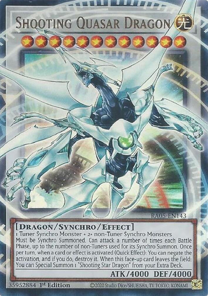 Shooting Quasar Dragon [RA05-EN143] Ultra Rare | Exor Games Dartmouth