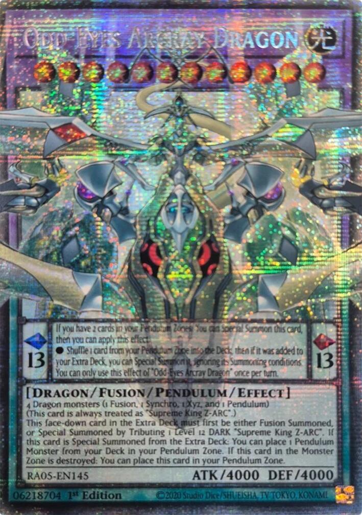 Odd-Eyes Arcray Dragon (Starlight Rare) [RA05-EN145] Starlight Rare | Exor Games Dartmouth