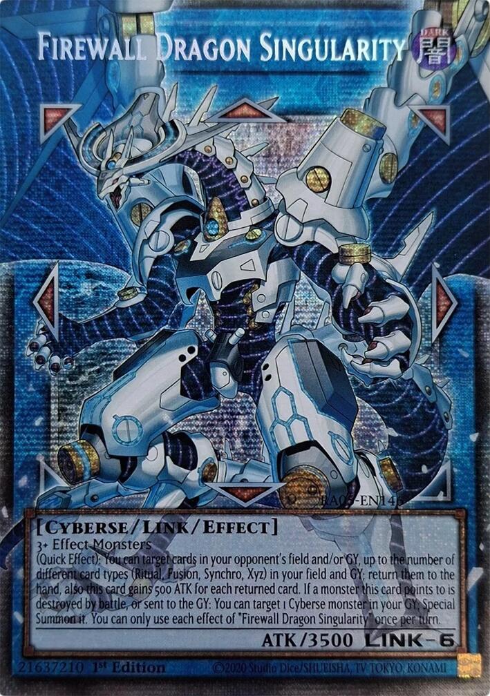 Firewall Dragon Singularity (Starlight Rare) [RA05-EN146] Starlight Rare | Exor Games Dartmouth