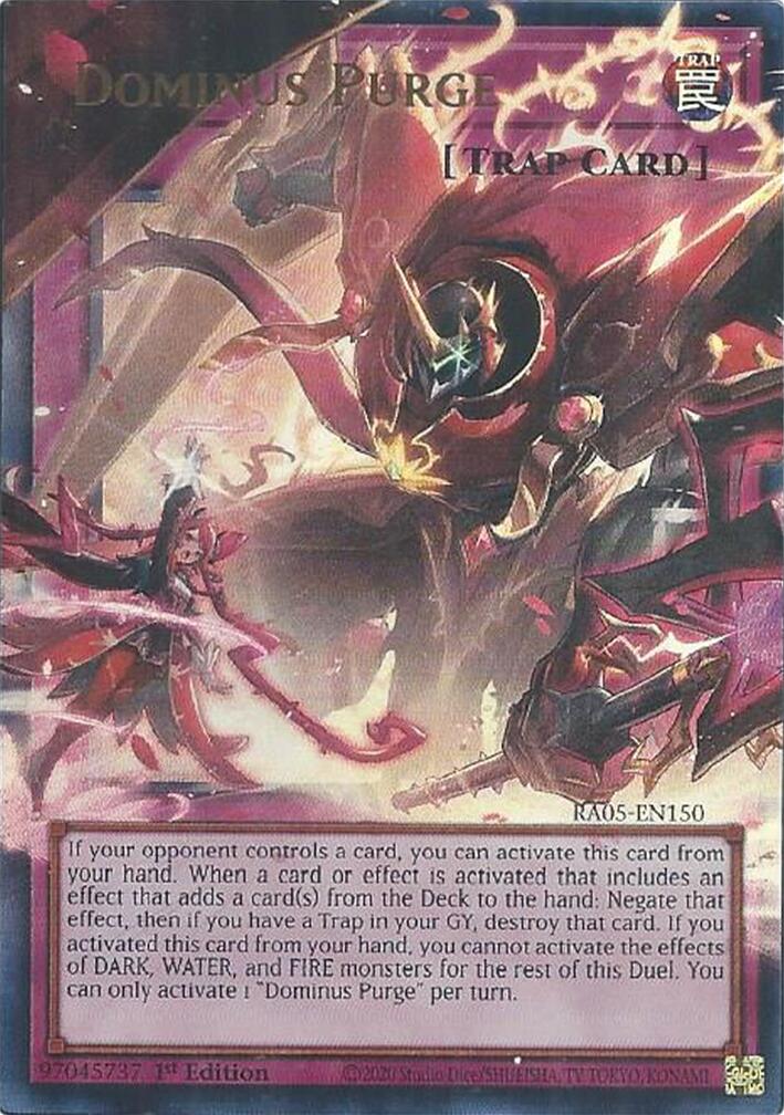 Dominus Purge [RA05-EN150] Ultra Rare | Exor Games Dartmouth