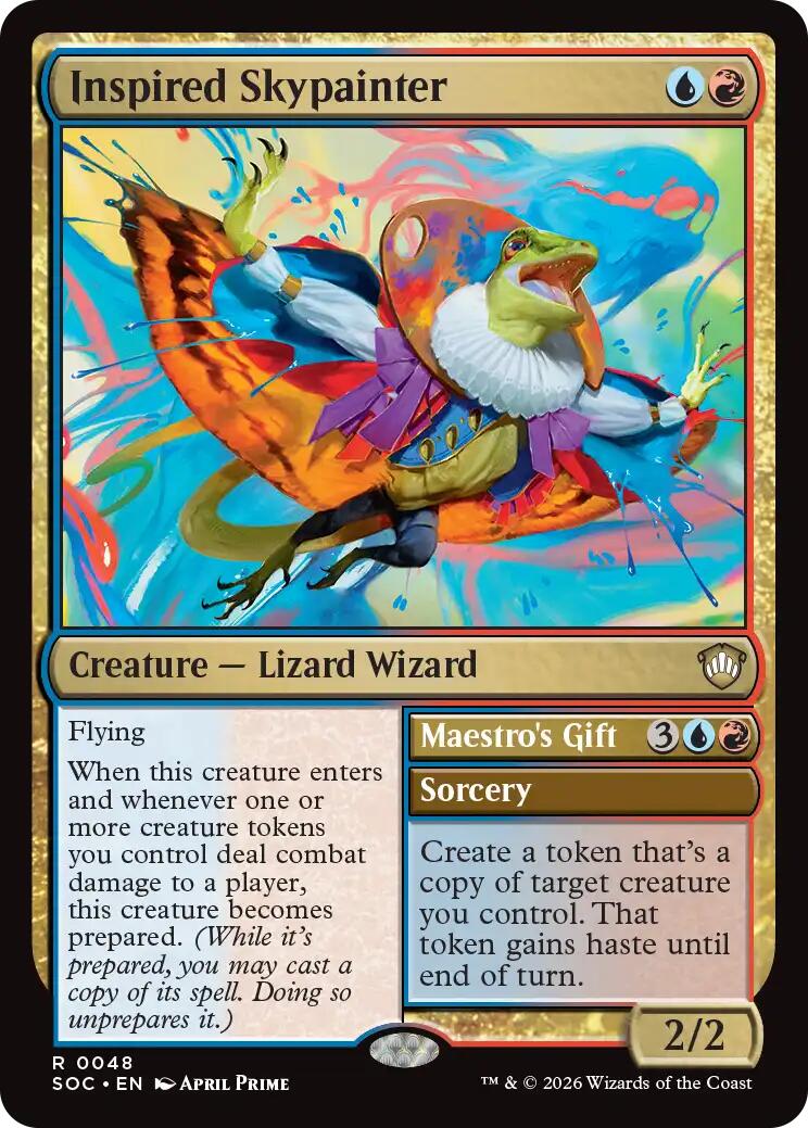 Inspired Skypainter [Secrets of Strixhaven Commander] | Exor Games Dartmouth