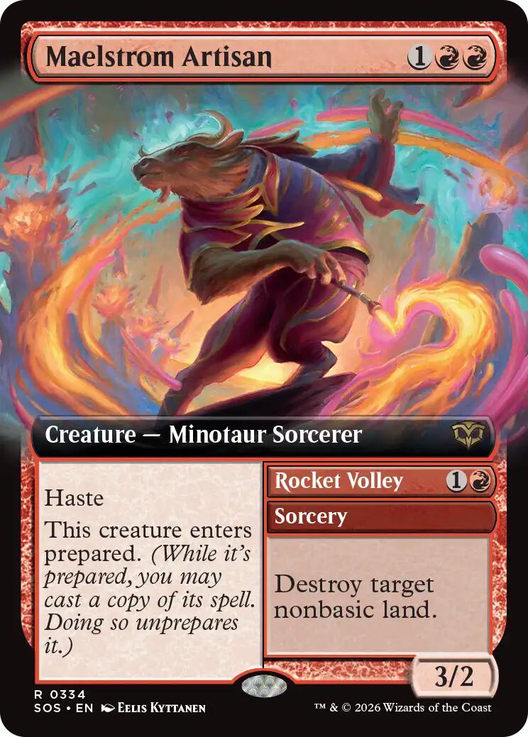 Maelstrom Artisan (Extended Art) [Secrets of Strixhaven] | Exor Games Dartmouth
